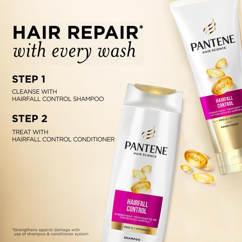 Pantene Pro-V  Hair Fall Control Shampoo - 340 ml
