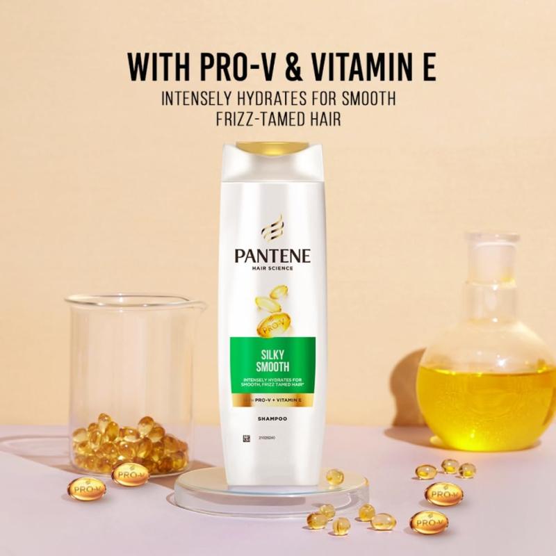 Pantene Pro-V Silky Smooth Care Shampoo - 180 ml
