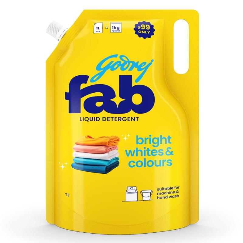 Godrej Fab Liquid Detergent - 1 L