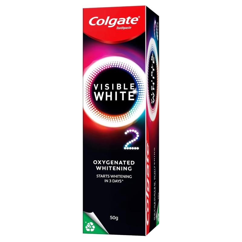 Colgate Visible White O2 Toothpaste - 50 g