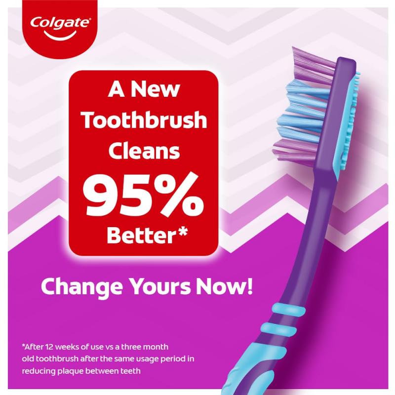Colgate Zig Zag Tooth Brush (Soft) - 1 set (6 pcs)
