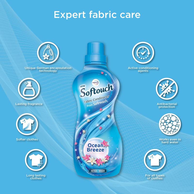 Wipro Softouch Fabric Conditioner Ocean Breeze - 860 ml