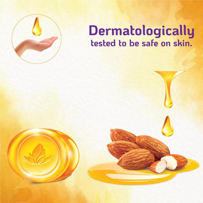 Santoor Pureglo Bathing Bar - 3x125 g