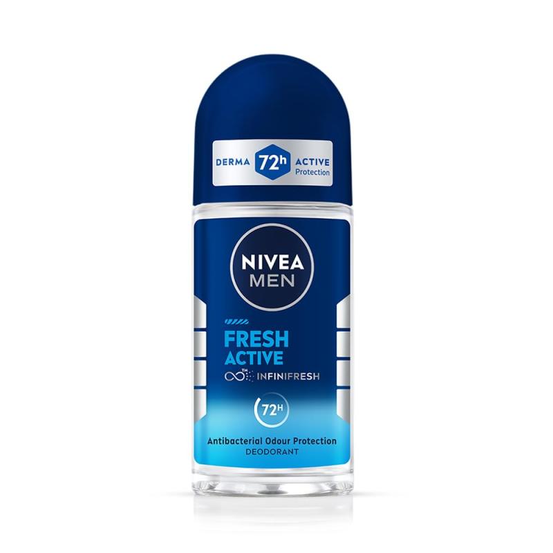 Nivea Men Fresh Active Roll-On - 50 ml