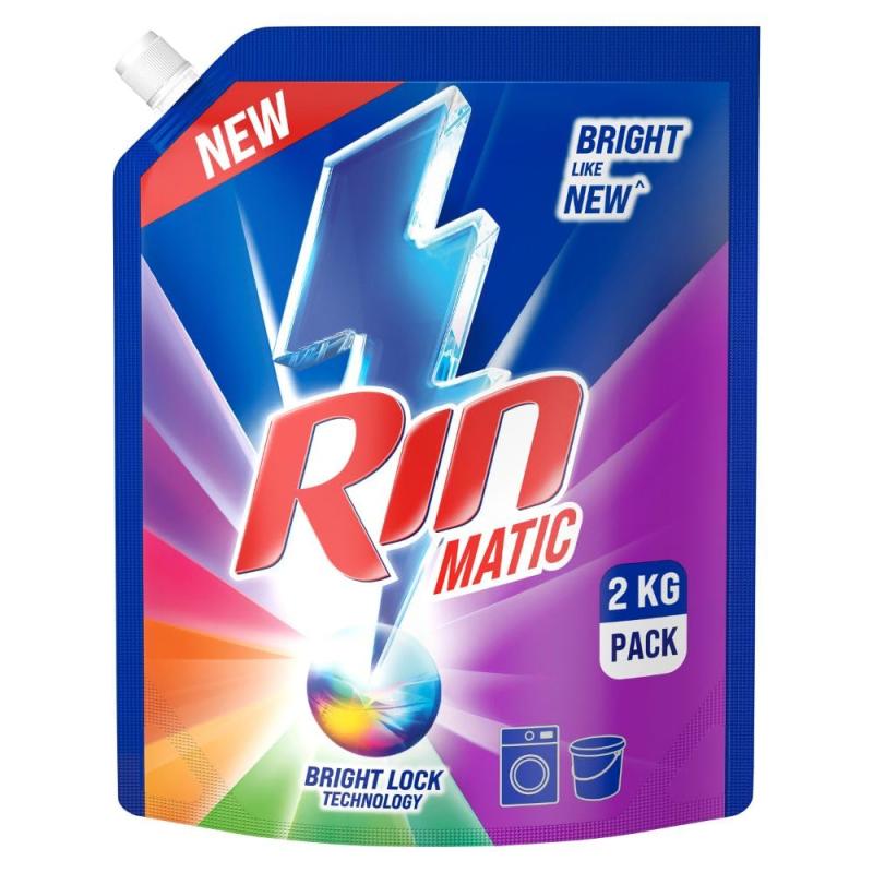 Rin Matic Liquid Detergent - Front Load - 2 L