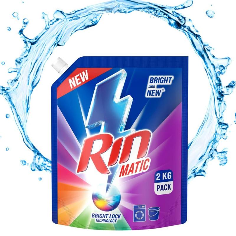 Rin Matic Liquid Detergent - Front Load - 2 L