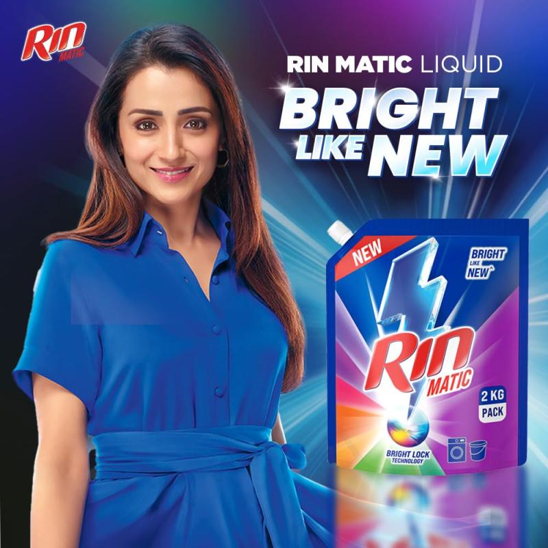 Rin Matic Liquid Detergent - Front Load - 2 L