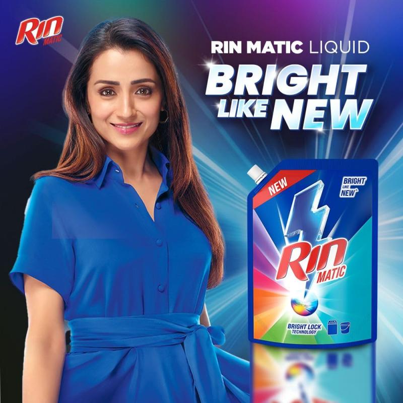 Rin Matic Liquid Detergent - Top Load - 2 L